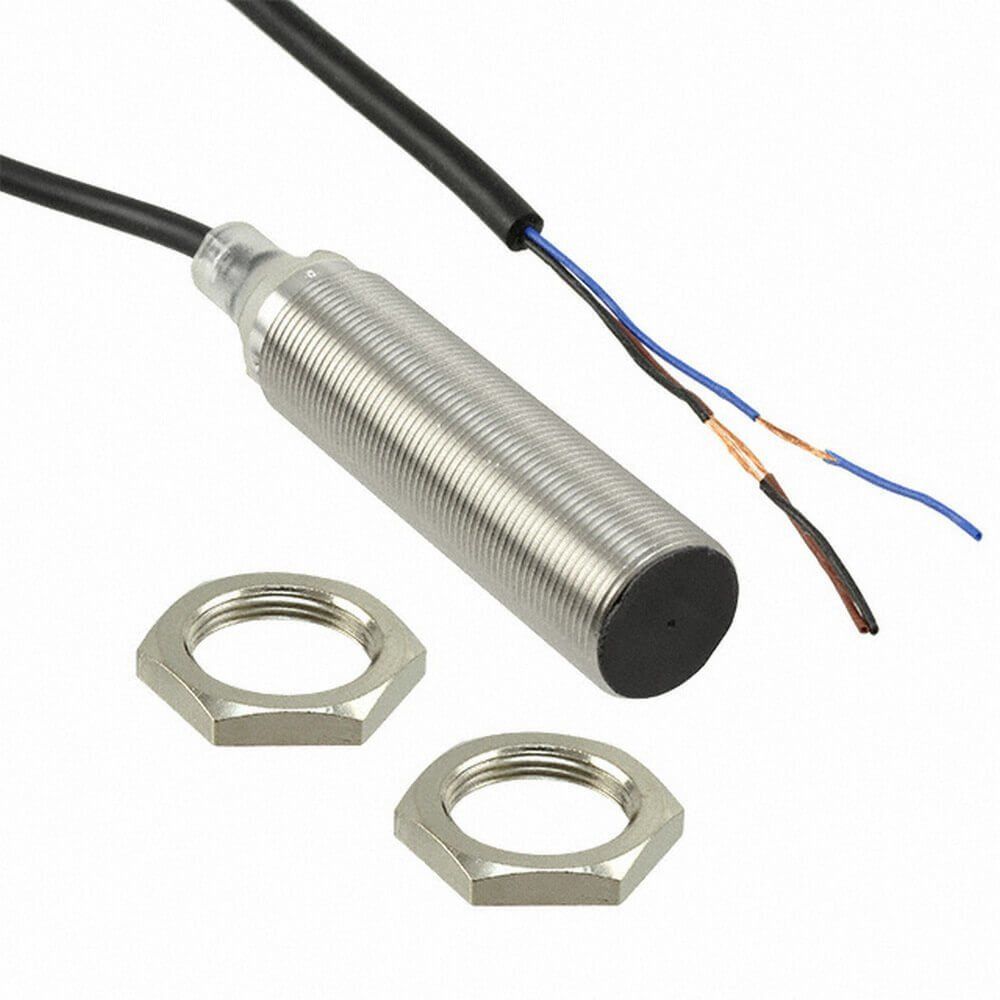 Omron E2B-M18LS08-WP-C1 2M M18 8MM NPN NO Uzun Gövde Kablolu Endüktif Sensör