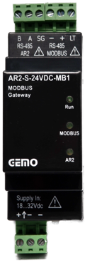 Gemo AR2-S-24VDC-MB1 AR2 Modbus Ağ Geçidi