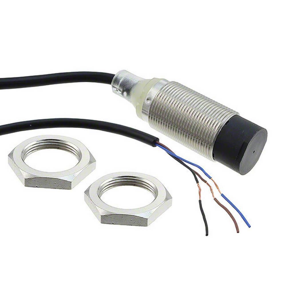 Omron E2B-M18KN16-WP-C1 2M M18 16MM NPN NO Kısa Gövde Çıkık Kafa Kablolu Endüktif Sensör