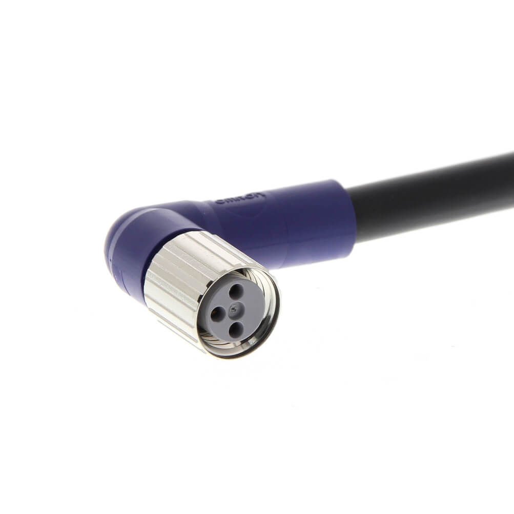 Omron XS3F-LM8PVC3A5M M8 3 Pin 5M Açılı Sensör Kablosu