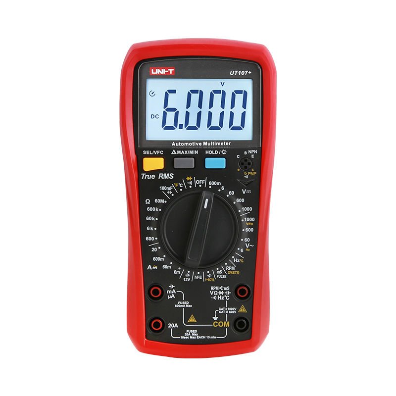 Uni-t UT107+ Otomotiv Multimetresi