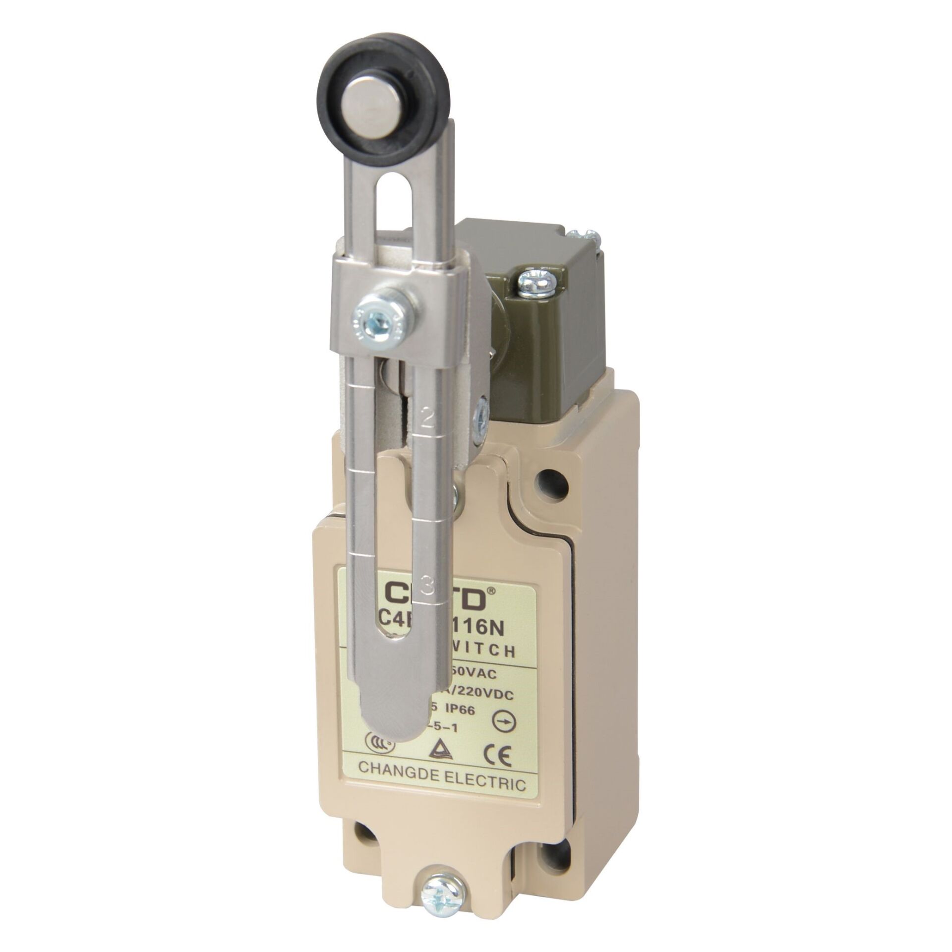 CNTD C4B-4116N Dar Gövde Açısal Kol Ayarlı Makaralı Limit Switch