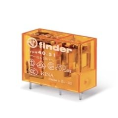 Finder 40.51.8.230.0000 230VAC 10A Tek Kontak Röle