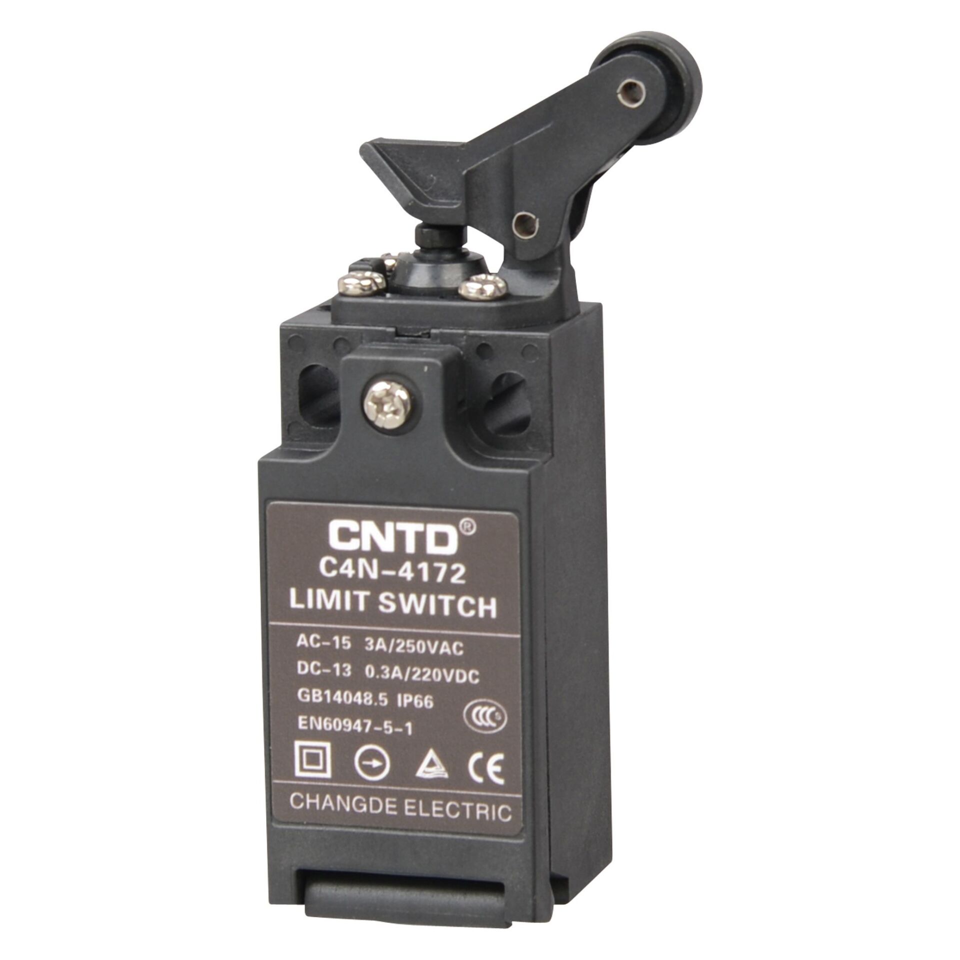CNTD C4N-4172 IP67 Dar Gövde Doğrusal Pimli Ters Kol Makaralı Limit Switch