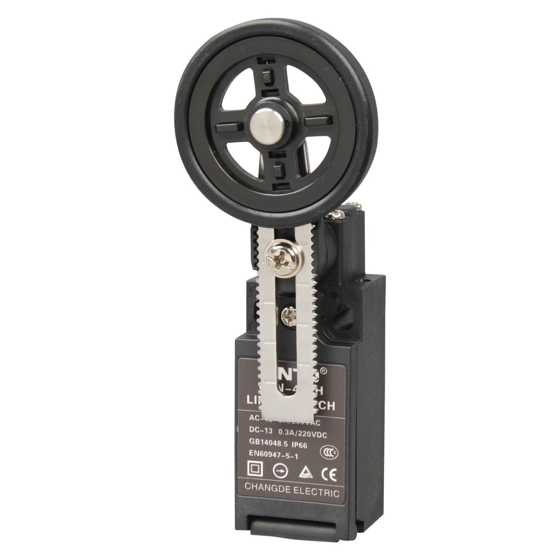 CNTD C4N-412H IP67 Dar Gövde Açılsal Kol Ayarlı Kauçuk Makaralı Limit Switch
