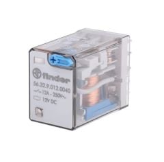 Finder 56.32.9.012.0040 12VDC 12A Çift Kontak Röle