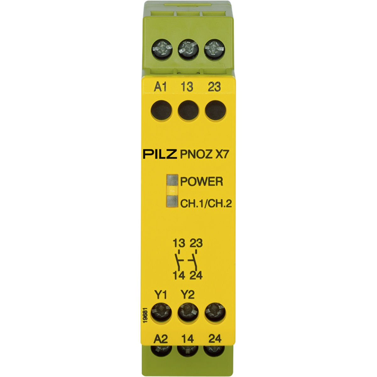 Pilz 774059 PNOZ X7 24VAC/DC 2NO Emniyet Rölesi