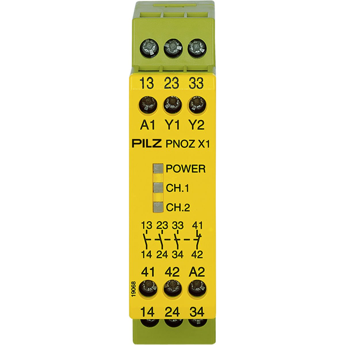 Pilz 774300 PNOZ X1 24VAC/DC 3NO/1NC Emniyet Rölesi