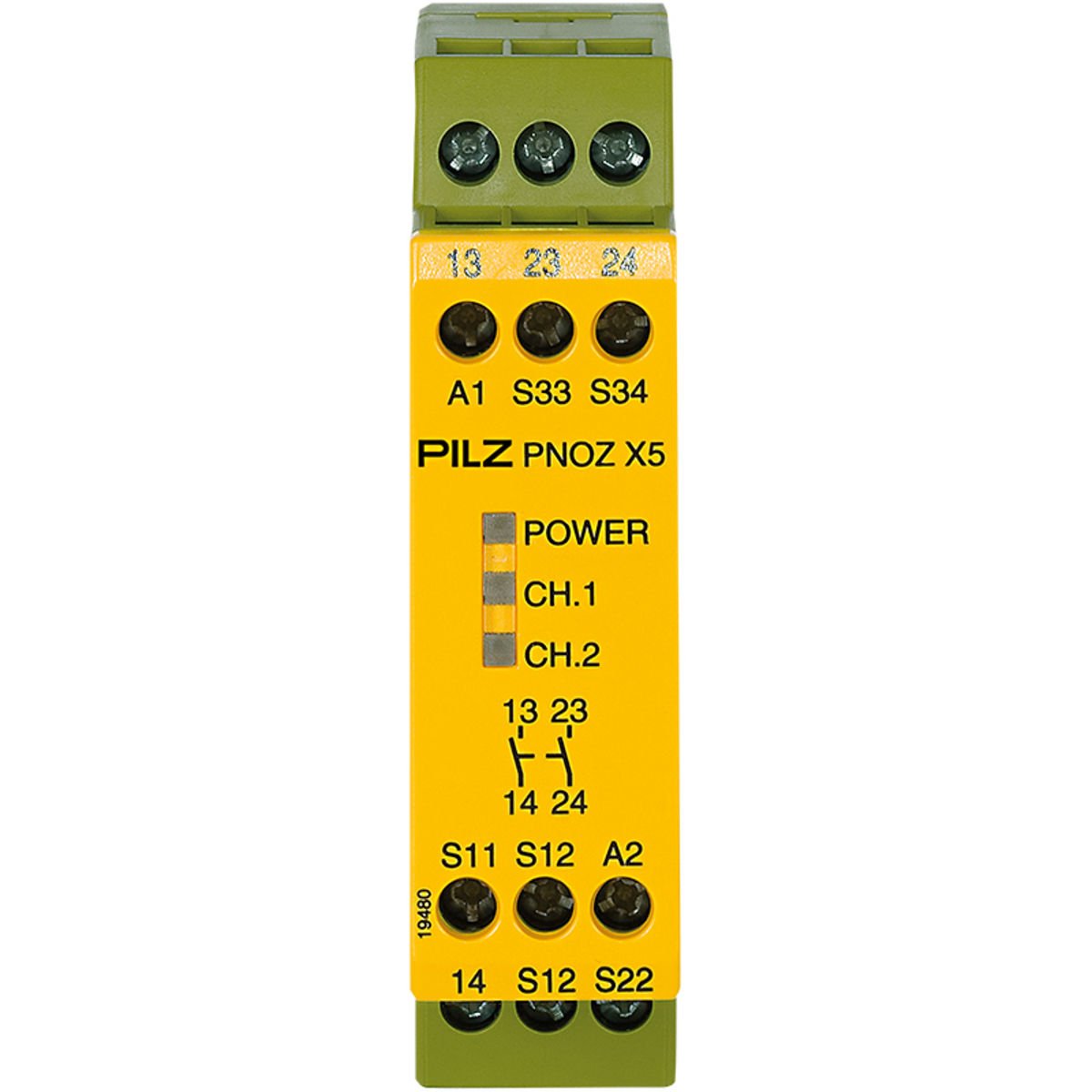 Pilz 774325 PNOZ X5 24VAC/DC 2NO Emniyet Rölesi