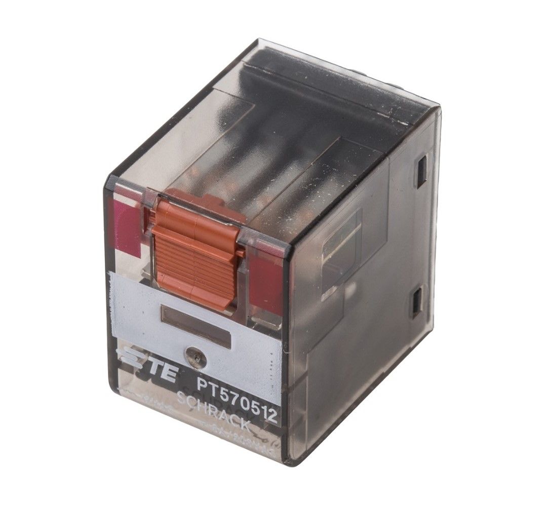 Schrack PT570512 12VAC 6A Dört Kontak Röle
