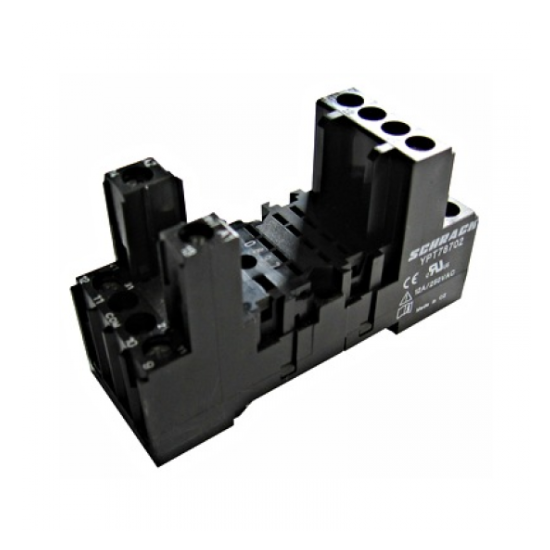 Schrack YPT78702 PT270 Serisi İçin Röle Soketi