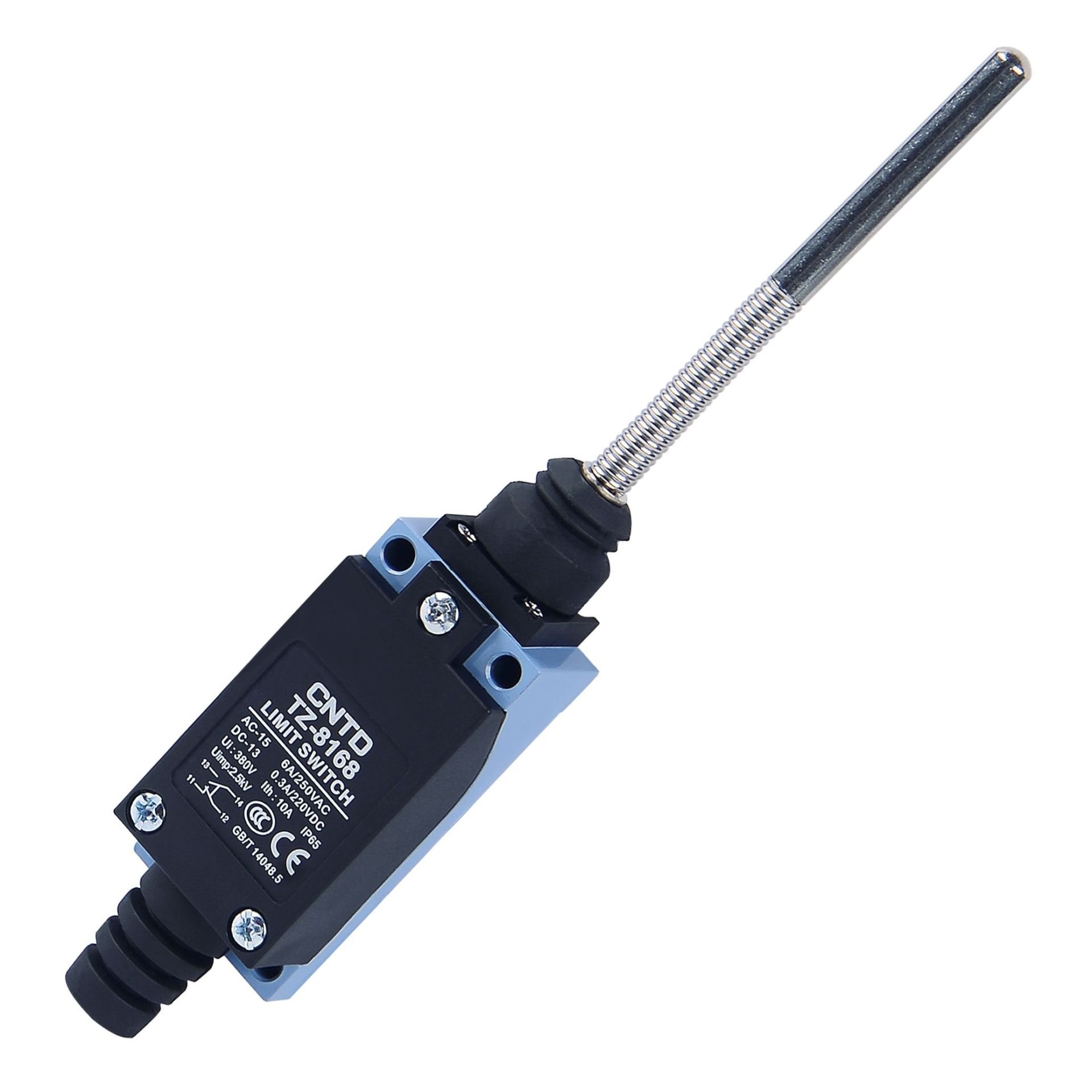 CNTD TZ-8168 Dar Gövde Spiral Telli Metal Çubuklu Limit Switch