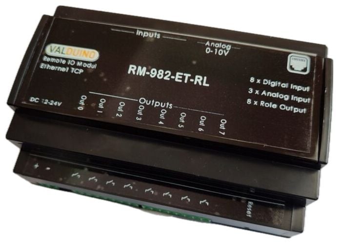 Valduino RM-982-ET-RL TCP-IO Remote Modül