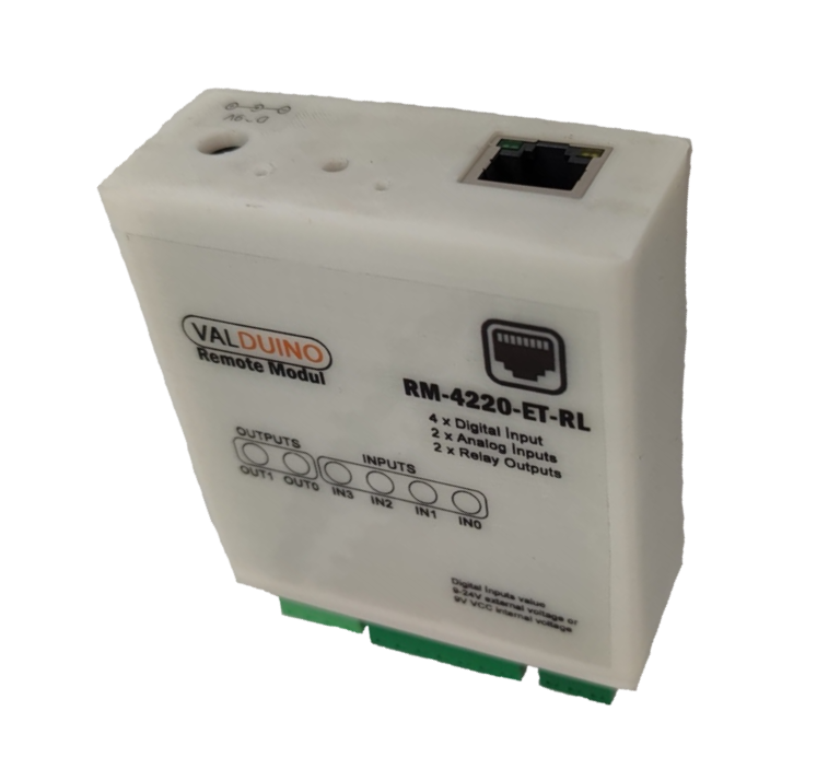 Valduino RM-4220-ET-RL TCP-IO Remote Modül