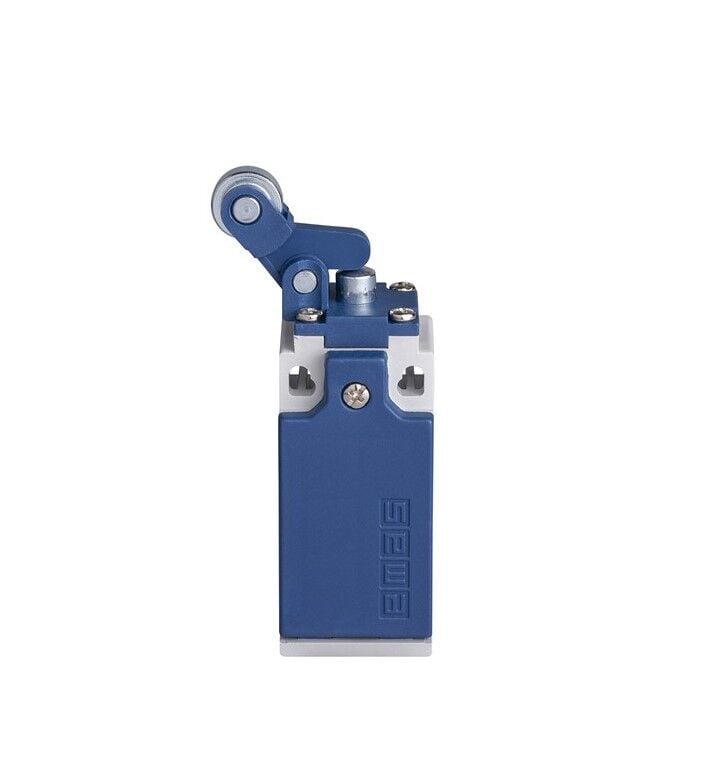 Emas L5K13MİM411 L5 Plastik Gövde 14 mm Metal Makaralı Manivela 1NO+1NC Sınır Şalter
