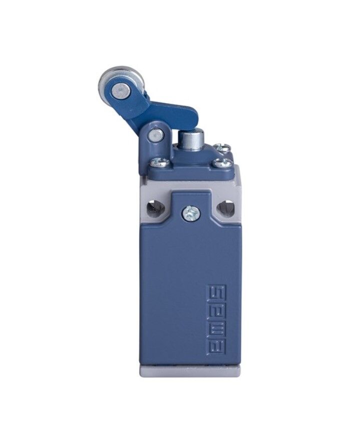 Emas L51K13MİM411 L51 Metal Gövde 14 mm Metal Makaralı Manivela 1NO+1NC Sınır Şalter