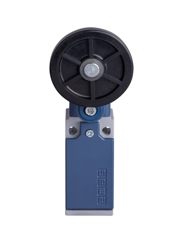 Emas L51K13MEL121 L51 Metal Gövde 50 mm Lastik Kollu Makara 1NO+1NC Sınır Şalter