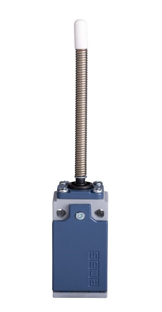 Emas L51K13SOP102 L51 Metal Gövde 7 mm Küt Plastik Uç Metal Yaylı 1NO+1NC Sınır Şalter
