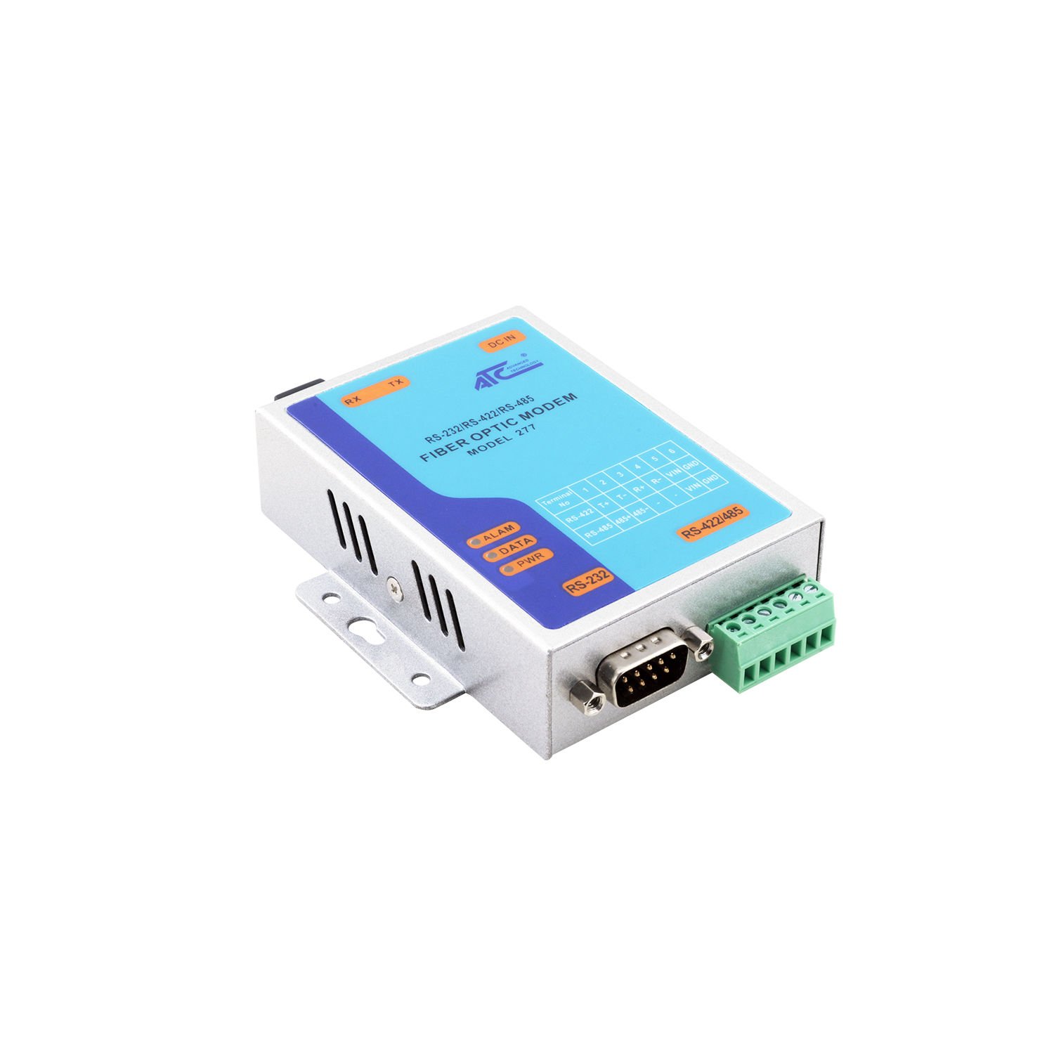 ATC 277MM RS232/422/485 Multi-Mode Fiber Optik Çevirici