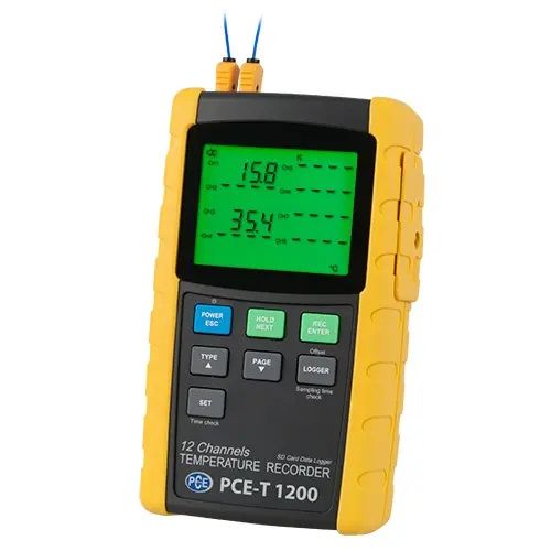 PCE T-1200 Sıcaklık Kayıt Cihazı Datalogger