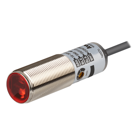 Autonics BRQM3M-PDTA-P Polarize Reflektörlü 3M Algılama PNP L/D On M18 Metal Kablolu Fotoelektrik Sensör