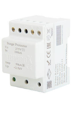 Trimbox YM1T1 (100 kA) B Sınıfı 2 Kutuplu Parafudr