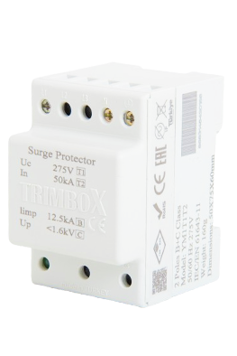 Trimbox YM1T2T3 (20/40 kA) C+D Sınıfı 2 Kutuplu Parafudr