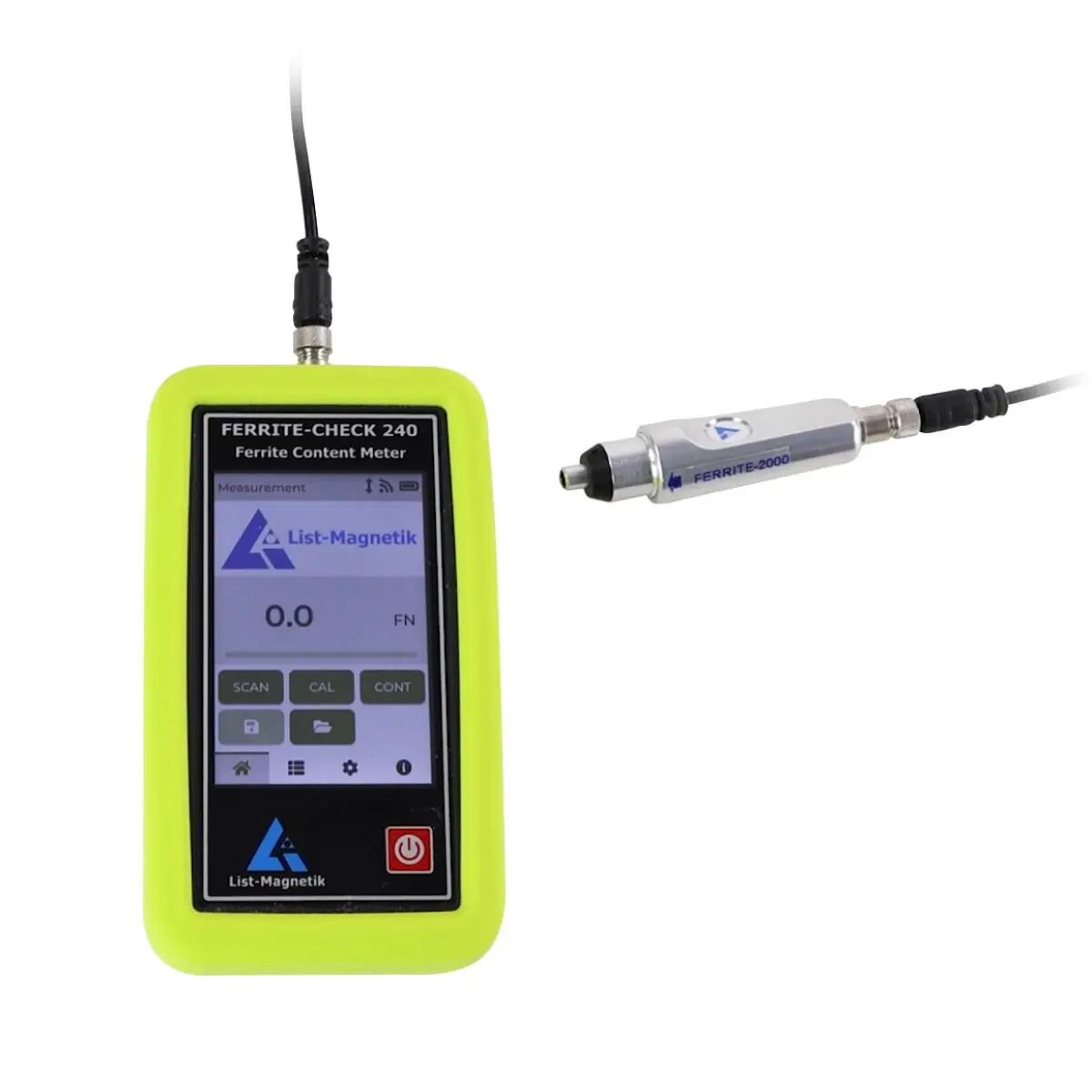 List Magnetik LM-FC240 Ferrit İçeriği Ölçüm Cihazı