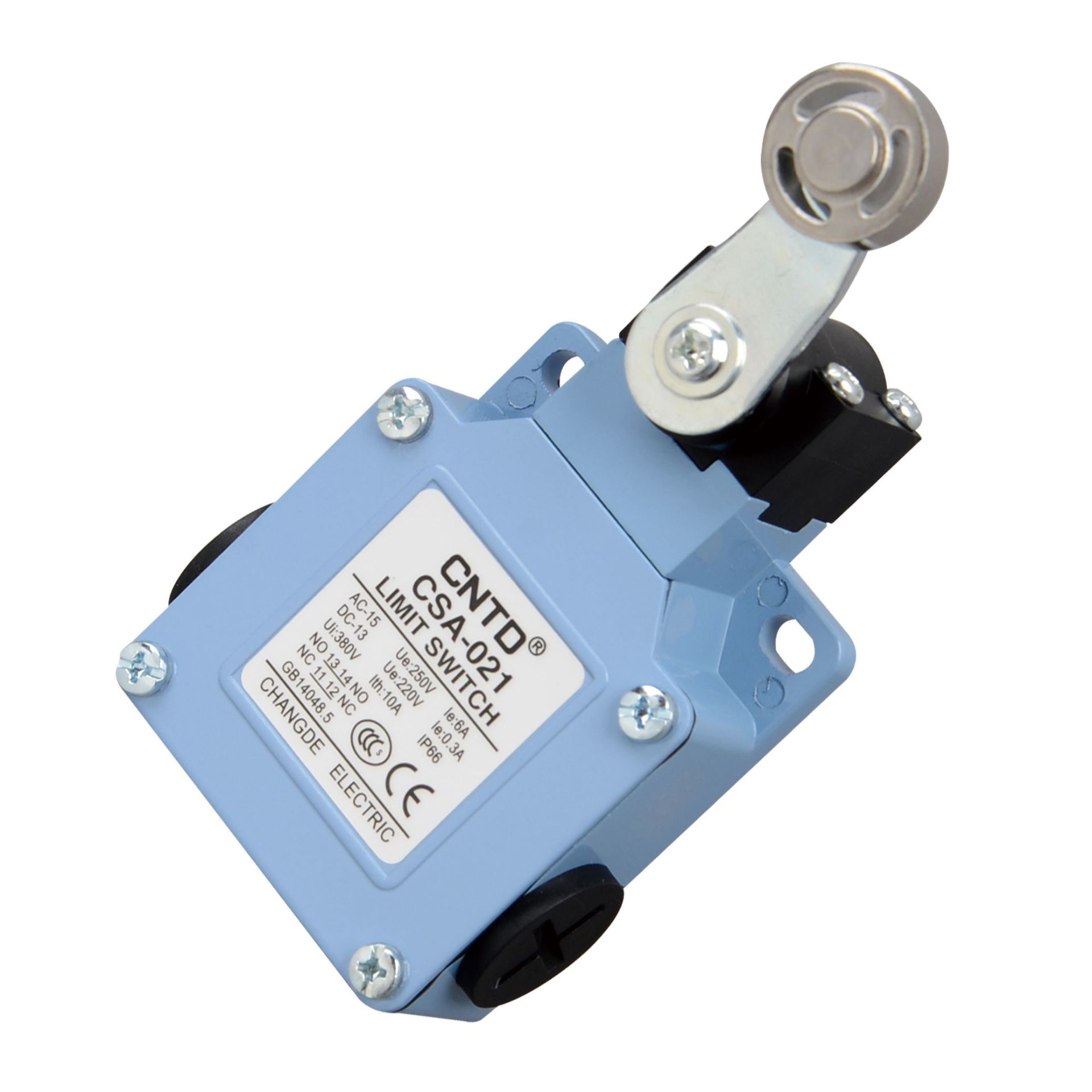 CNTD CSA-021M Geniş Gövde Açısal Kol Metal Makaralı Limit Switch