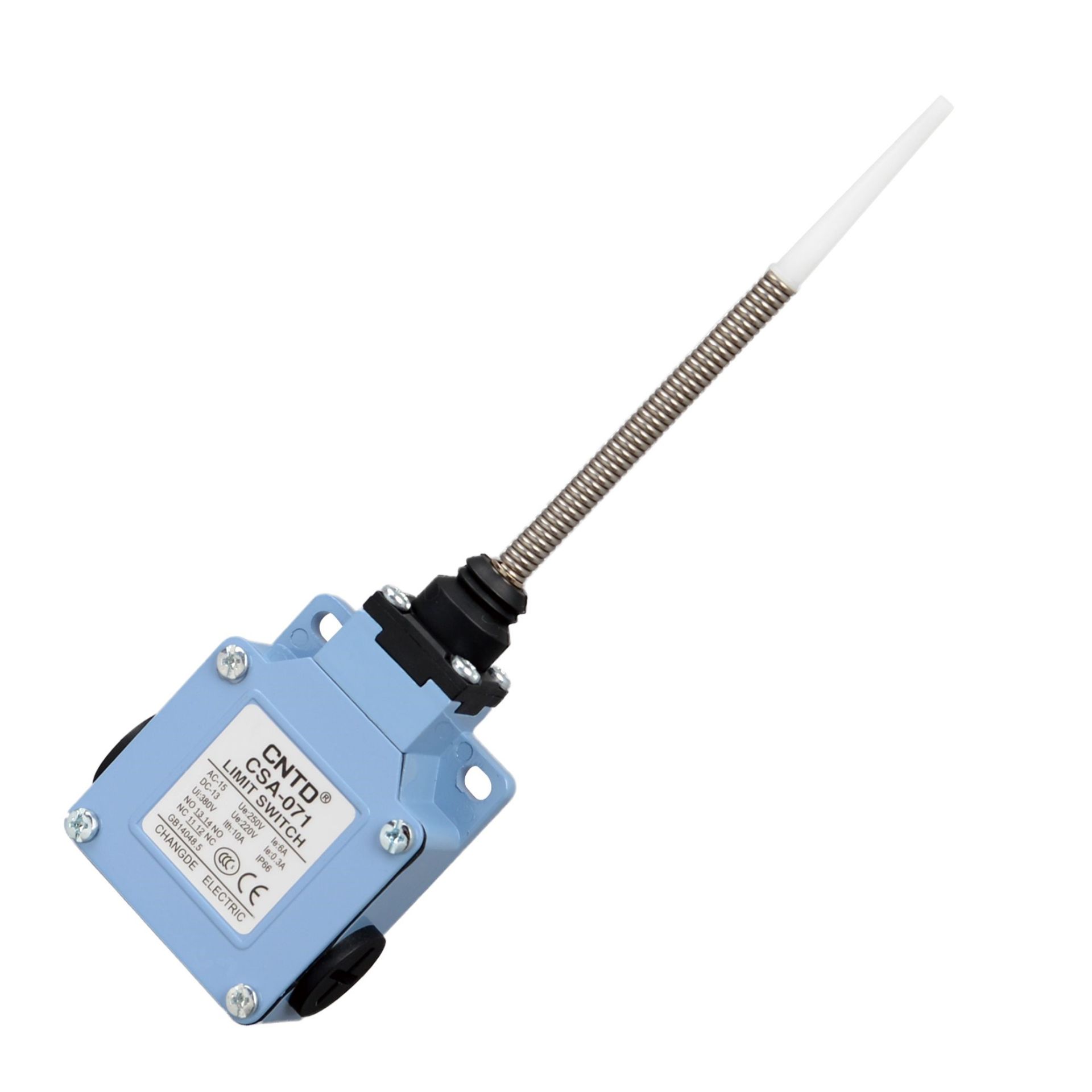 CNTD CSA-071 Geniş Gövde Spiral Telli Plastik Çubuklu Limit Switch