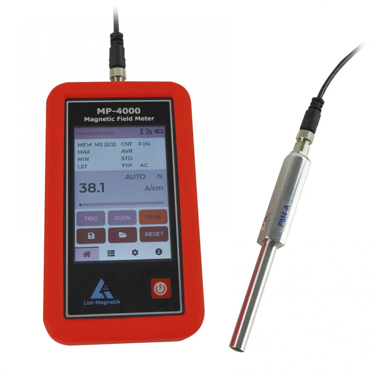 List Magnetik LM-MP4000-4A Gaussmetre
