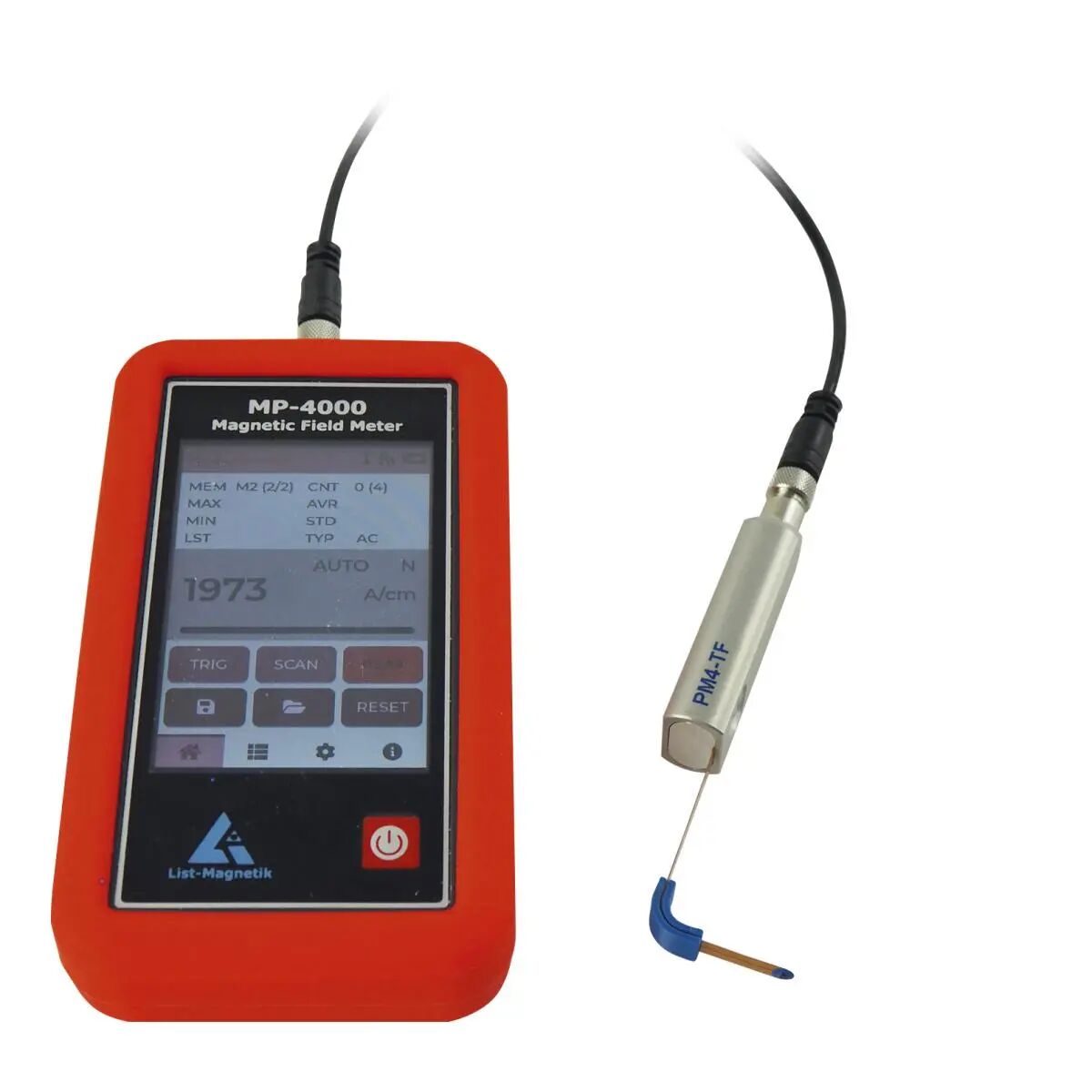 List Magnetik LM-MP4000-4TF Gaussmetre