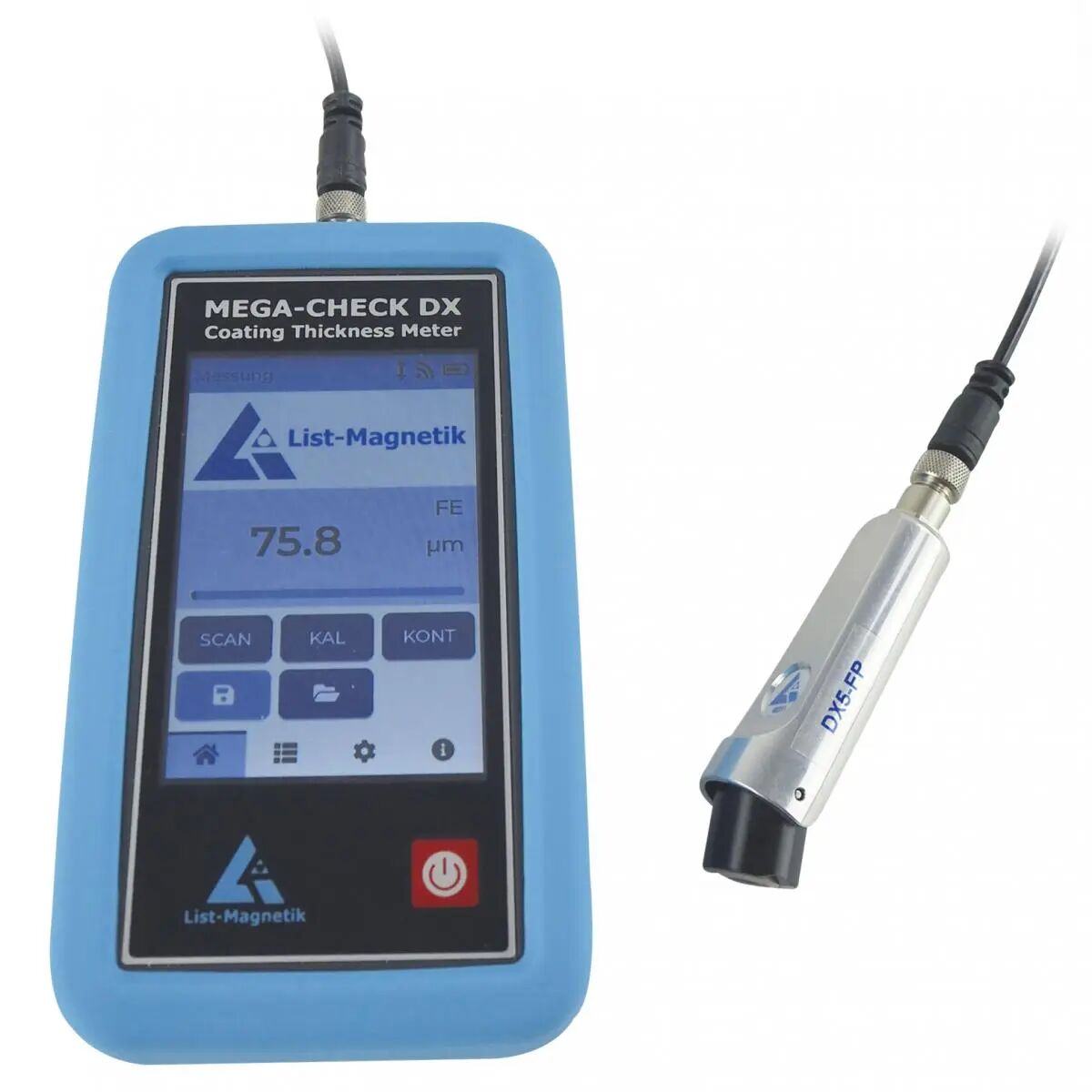List Magnetik LM-MCDX-5FP Kaplama Kalınlığı Ölçüm Cihazı
