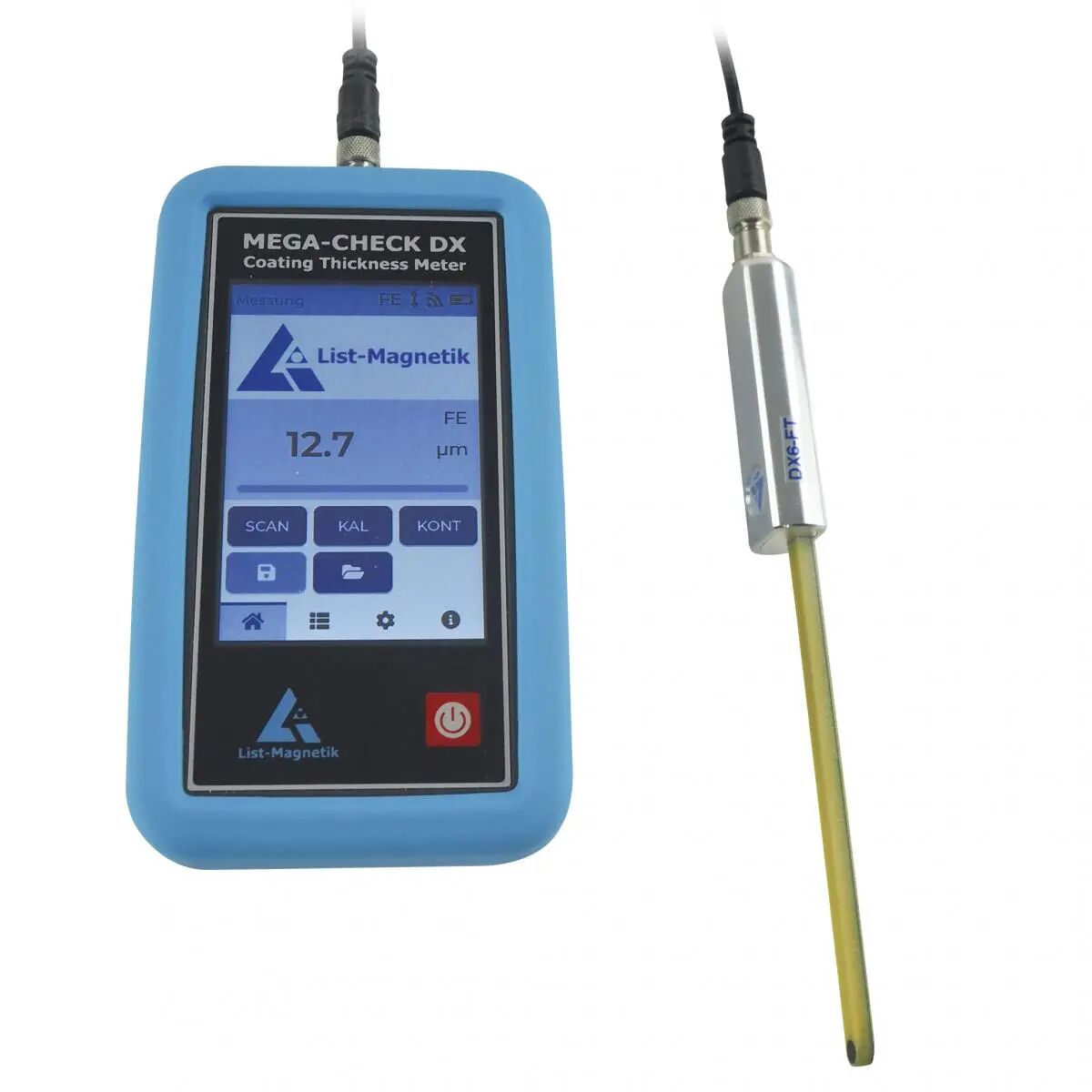 List Magnetik LM-MCDX-6FT Kaplama Kalınlığı Ölçüm Cihazı