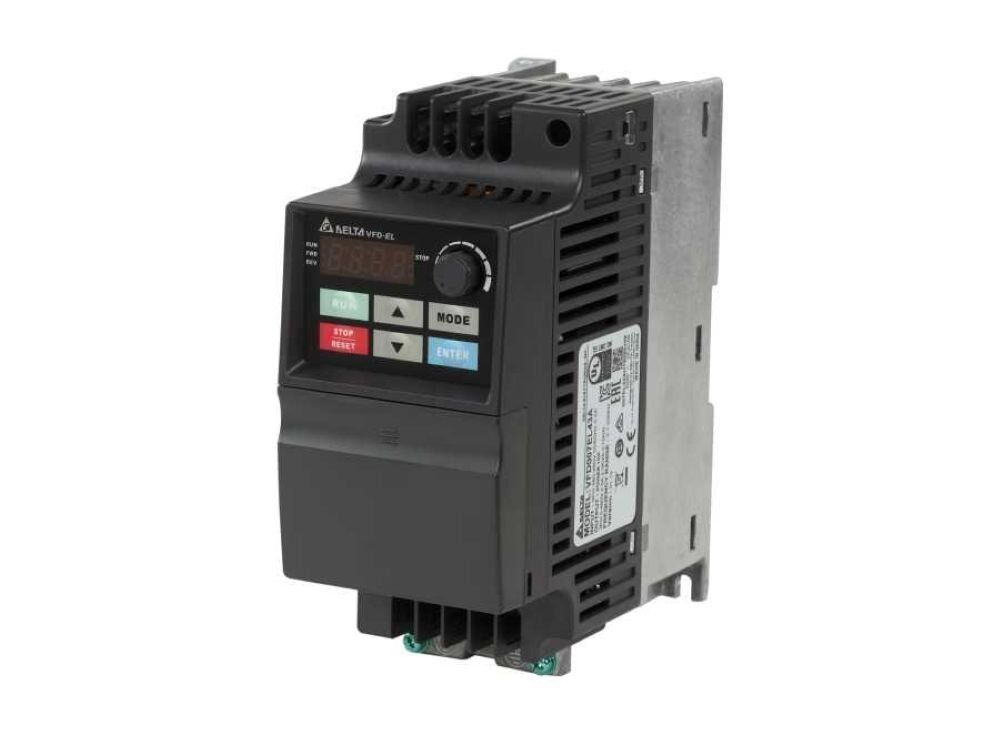 Delta VFD004EL21W-1 0,40 kW Monofaze Hız Kontrol Cihazı