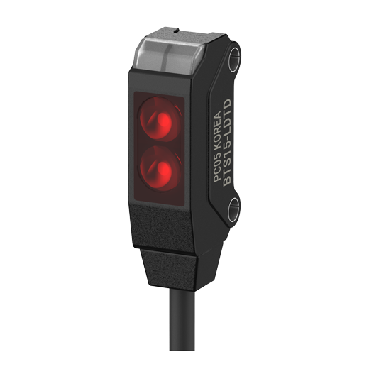Autonics BTS15-LDTD Cisimden Yansımalı 15mm Algılama NPN Dark On Minyatür Kablolu Fotoelektrik Sensör