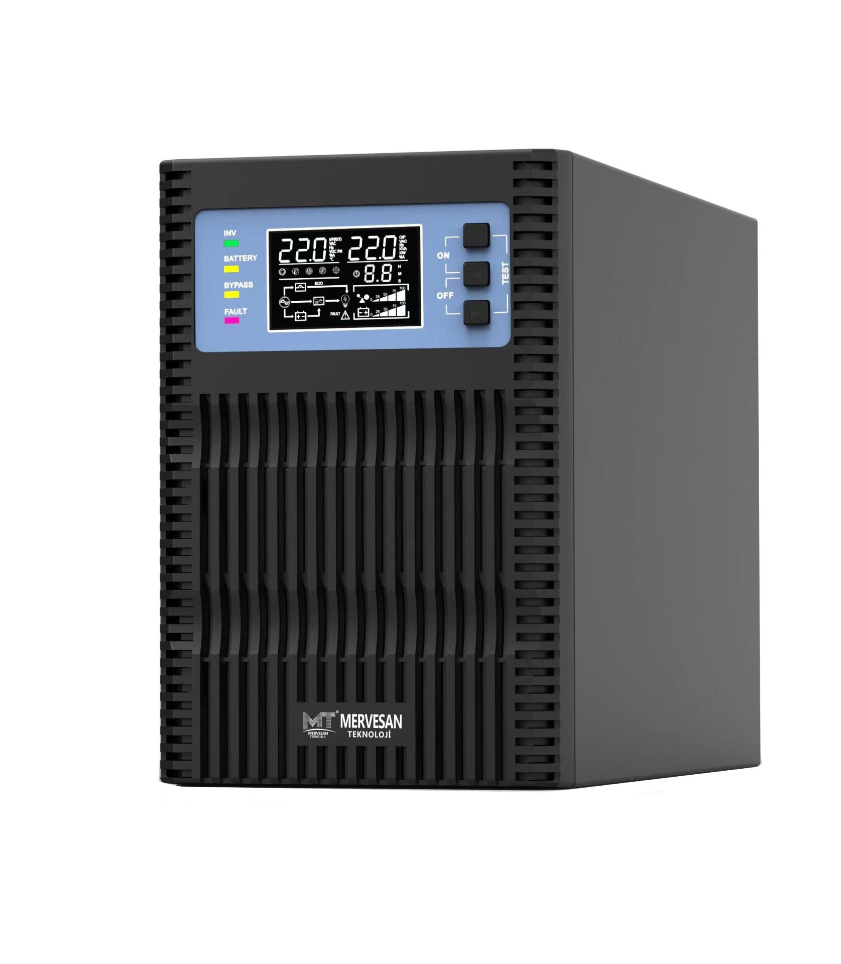 Mervesan MT-UPS-ONL-1000 1000W 1000VA Online Ups