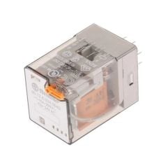 Finder 60.12.8.024.0040 24VAC 10A 8 Pinli Çift Kontak Röle