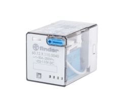 Finder 60.12.9.110.0040 110VDC 10A 8 Pinli Çift Kontak Röle