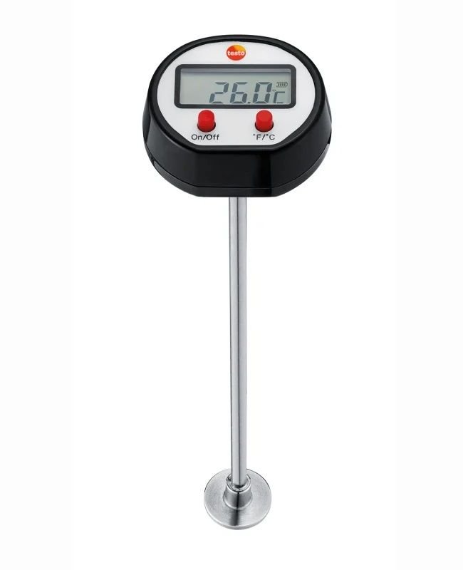 Testo Mini Göstergeli 12cm Yüzey Termometresi
