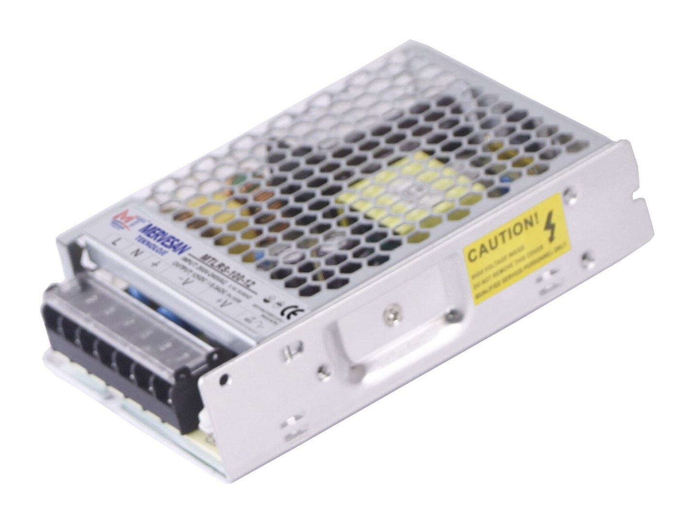 Mervesan MTLRS-100-12 12VDC 8,3A Metal Kasa Güç Kaynağı