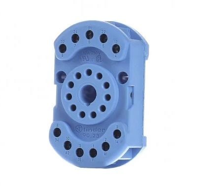 Finder 90.23.SMA 60.13 Serisi İçin 11 Pinli Röle Soketi