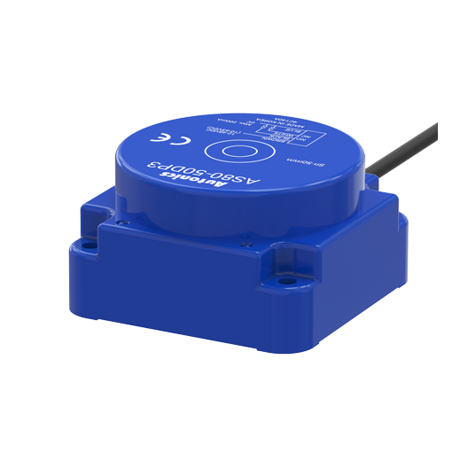 Autonics AS80-50DP3 50mm Algılama 80x80mm 12-24VDC PNP NO+NC Kablolu Kübik Endüktif Sensör