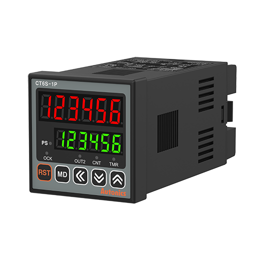 Autonics CT6S-1P4 100-240VAC 6 Hane 48x48mm Dijital Sayıcı