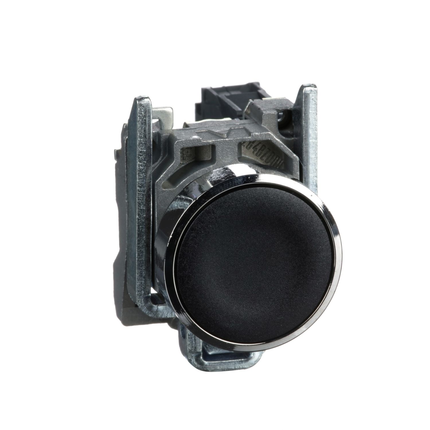 Schneider XB4-BA21 22mm Metal Yaylı Buton 1NO Siyah