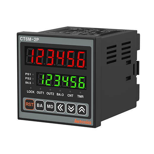 Autonics CT6M-2P4 100-240VAC 6 Hane 72x72mm Dijital Sayıcı