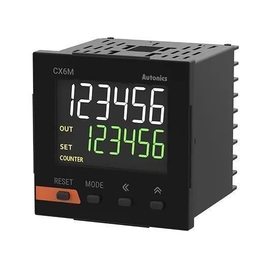 Autonics CX6S-2P4 100-240VAC 6 Hane 48x48mm Dijital Sayıcı