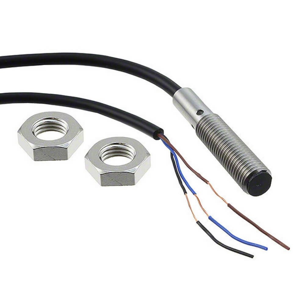 Omron E2B-S08KS02-WP-B1 2M M8 2MM PNP NO Kısa Gövde Kablolu Endüktif Sensör