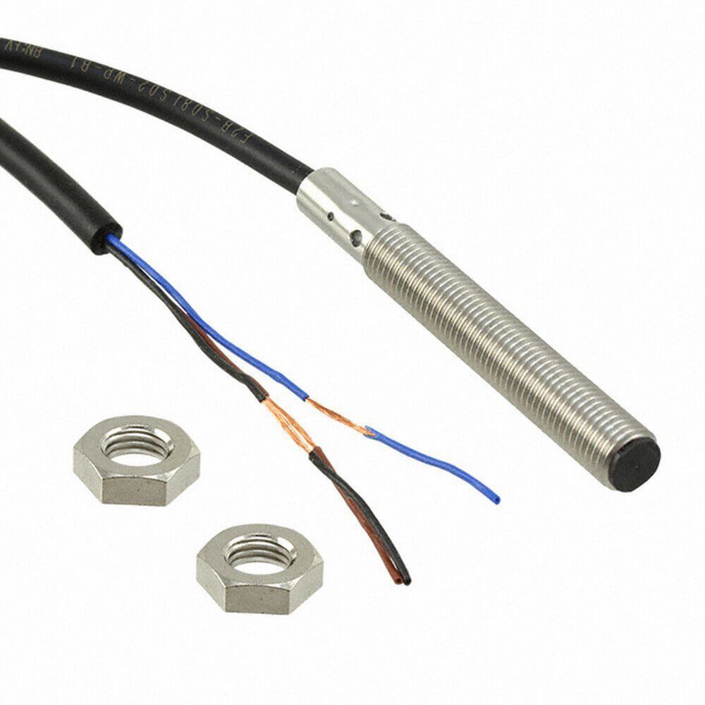 Omron E2B-S08LS02-WP-C1 2M M8 2MM NPN NO Uzun Gövde Kablolu Endüktif Sensör
