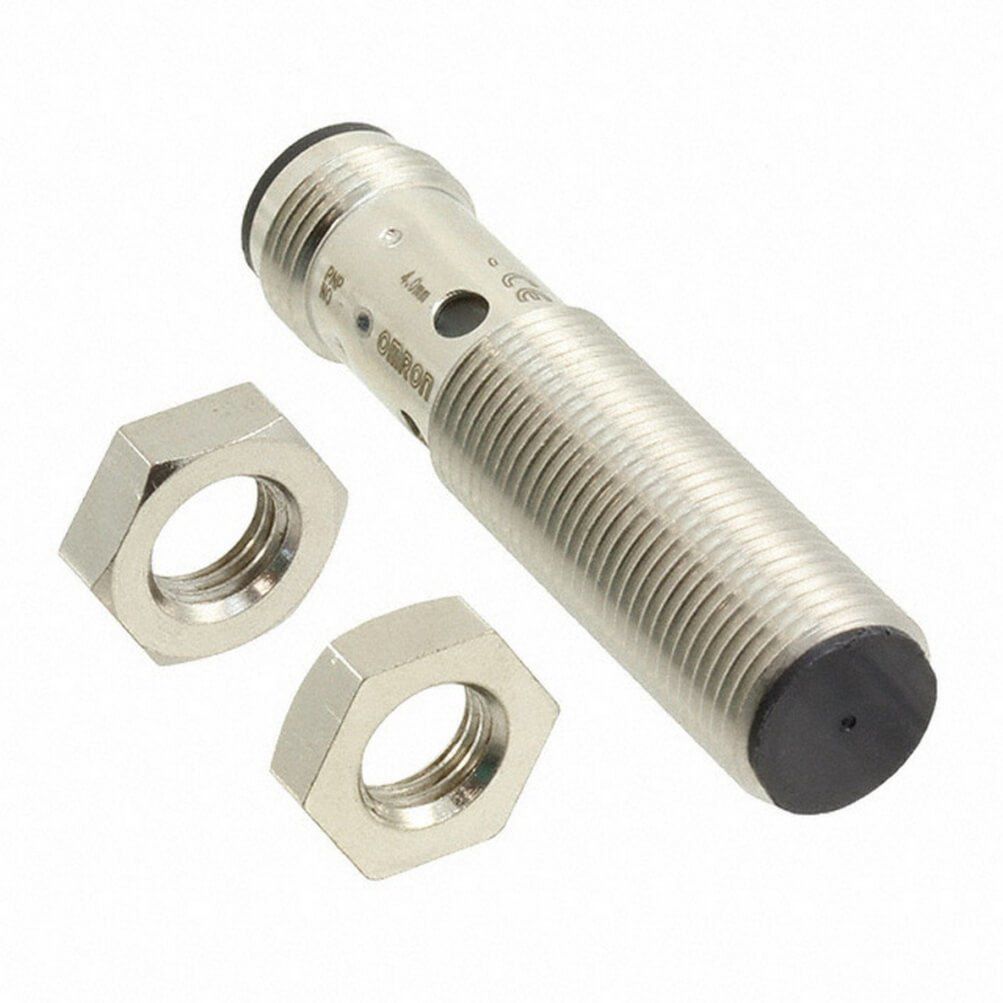 Omron E2B-M12KS04-M1-B2 M12 4MM PNP NC Kısa Gövde Konnektörlü Endüktif Sensör